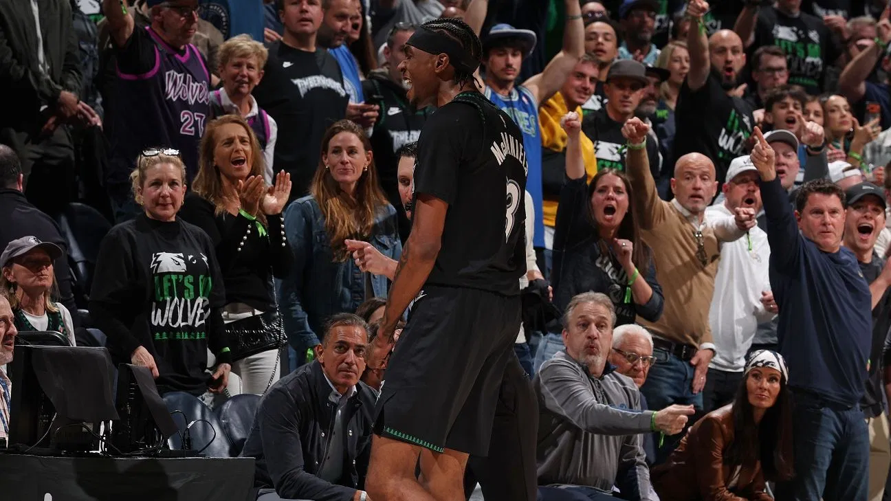 Jaden McDaniels' Career Night Eliminates Nuggets as Shorthanded Timberwolves Advance