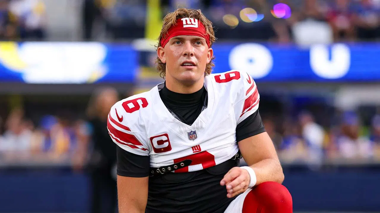 Jaxson Dart Injury: Giants QB Suffers MCL Sprain vs. Rams