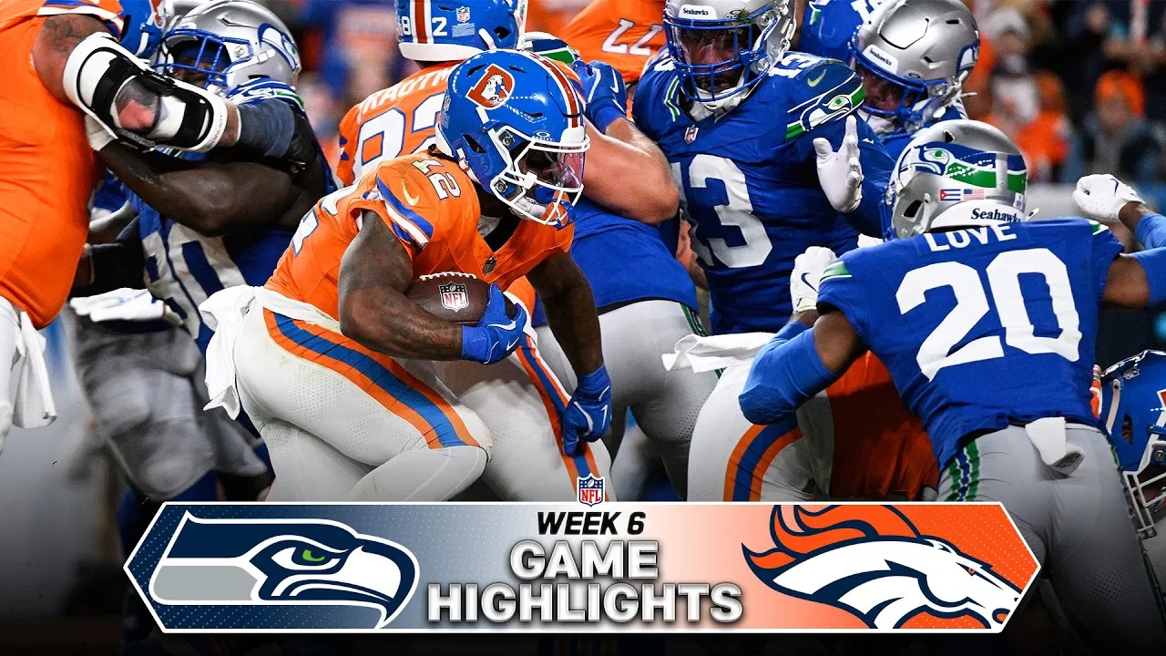 Broncos Top Seahawks in OT as Defense Masks Nix's 107 Yards