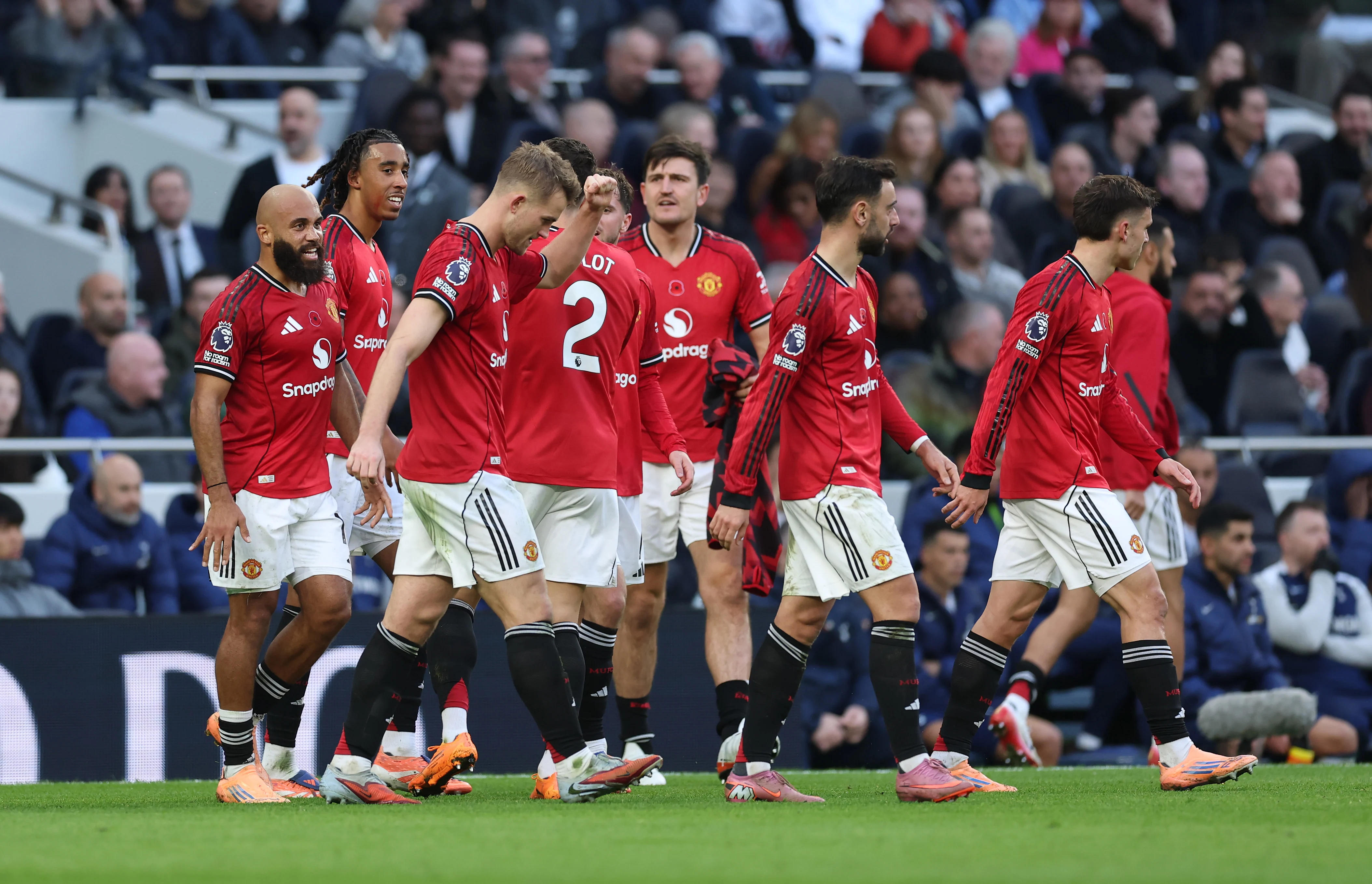 Tottenham 2-2 Man United: De Ligt's Late Header Salvages Dramatic Draw
