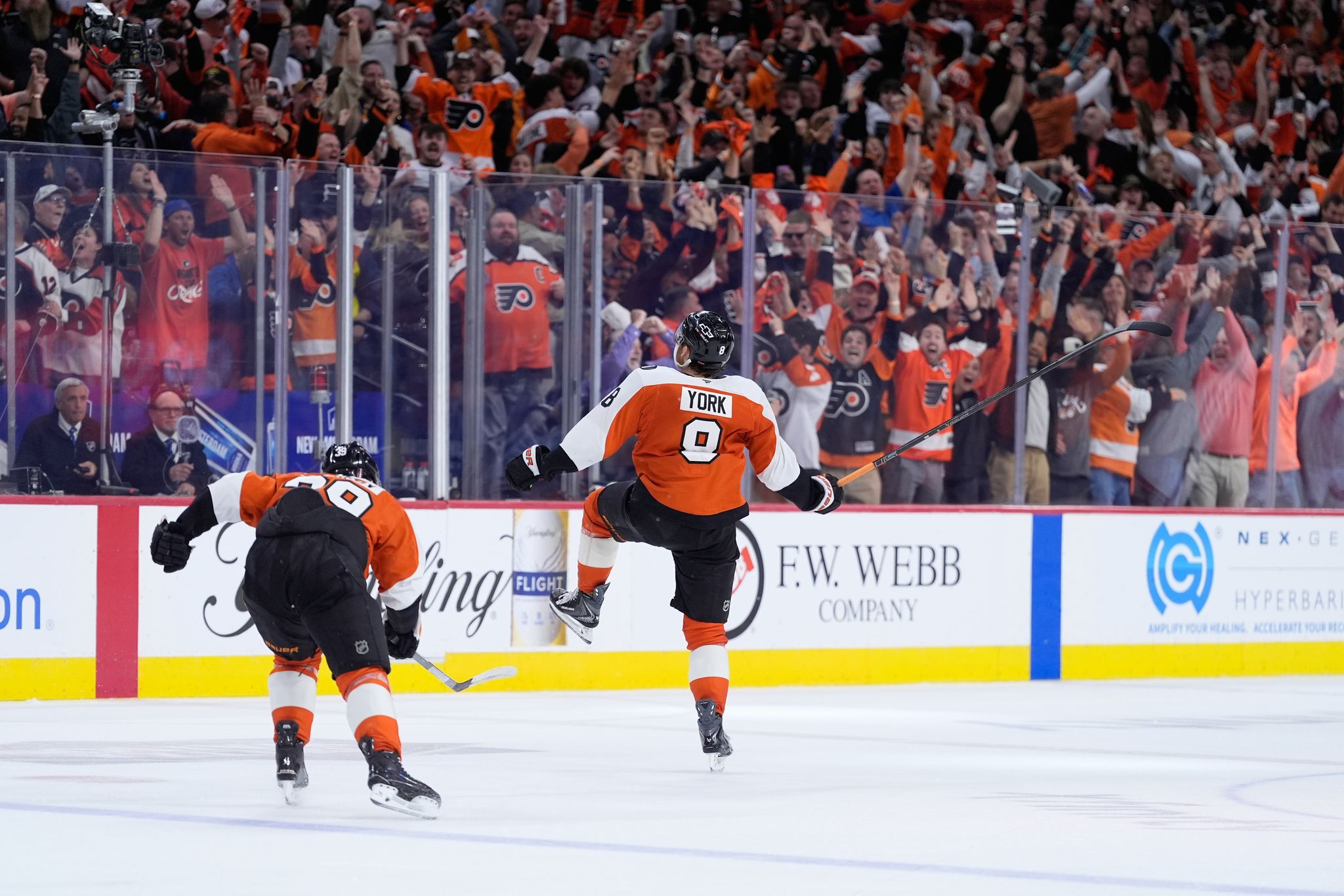 Cam York's OT Heroics Send Flyers Past Penguins in Game 6