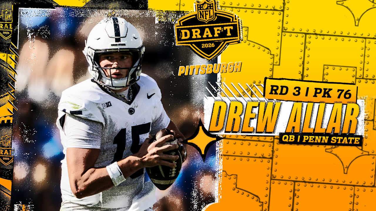 Drew Allar Drafted by Steelers 76th Overall in 2026